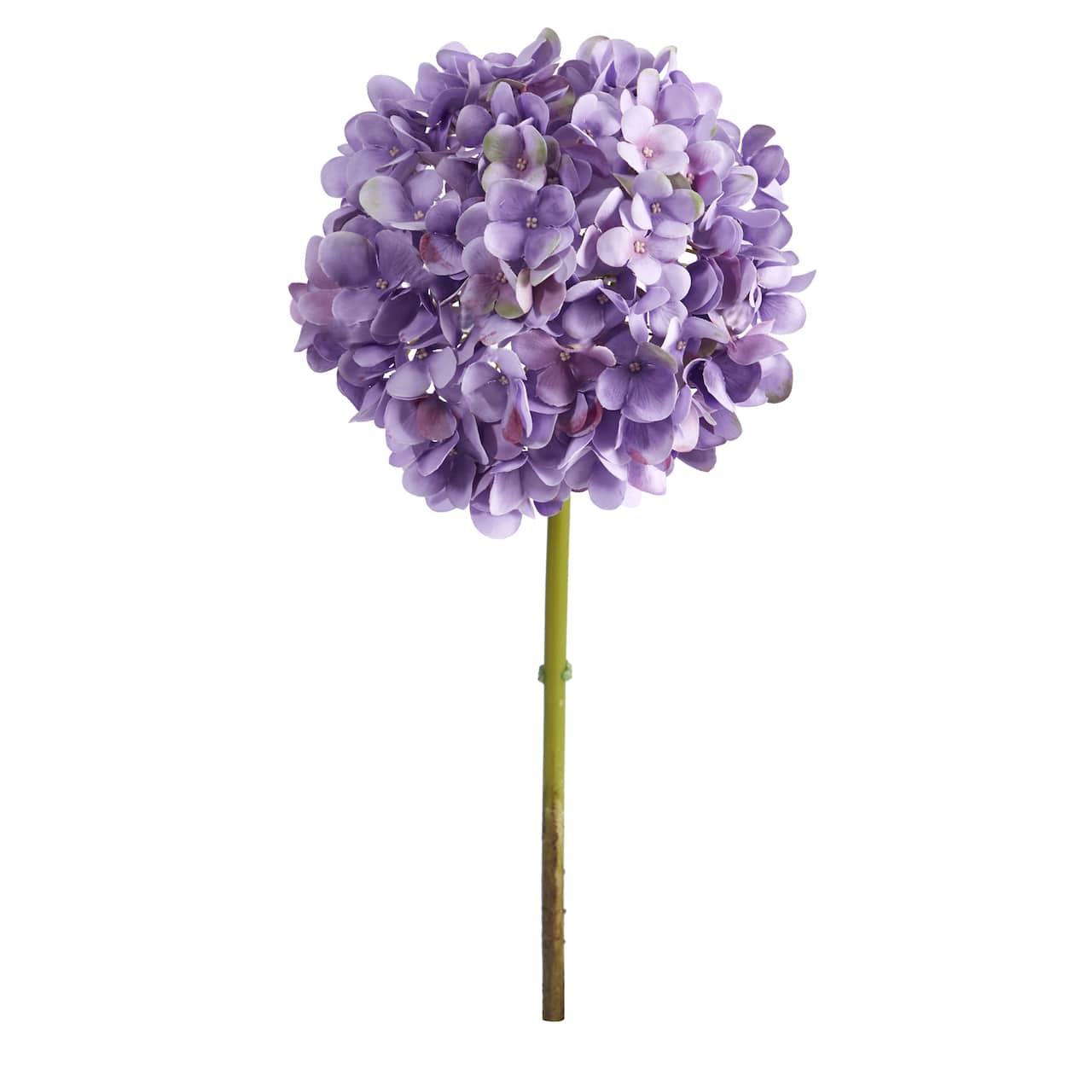 Purple Hydrangea Artificial Flower Stem, 3ct.